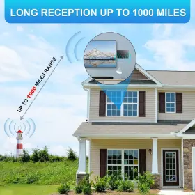 Antenna-025 -tx Tv Antenna Indoor For Smart Support 8k 4k 1080p 950 Miles Long Range #3