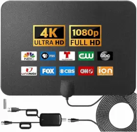 Antenna-025 -tx Tv Antenna Indoor For Smart Support 8k 4k 1080p 950 Miles Long Range