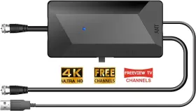 -us 445031838896 Digital Tv Antenna For Smart Indoor Without Cable With 360 Re