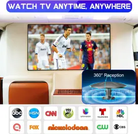 -us 726084927223 Rv Tv Antenna Outdoor Long Range 360 Omni-directional Reception Digital Hd #2