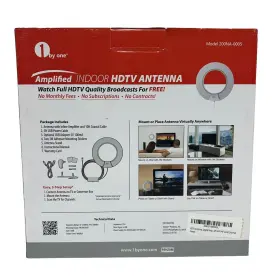 200na-005 1byone 1 By One 200na 0005 Amplified Hdtv And Atsc Compatible 50 Mile Range #2