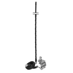 Aumm13-b Accessories Unlimited 3 Ft. Mirror Mount Cb Antenna Kit With 9 C
