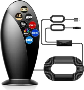Aerosign 735179223362 Tv Antenna Indoor - 1200 Miles Long Range For Smart Tvs And Older