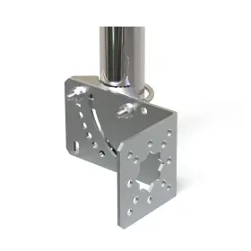Aimeboost 728070639974 Pole Mount Bracket To Wall Hardware Accessories For Outside Home Starlink Ant #3