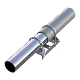 Aimeboost 728070640192 Stainless Steel Anti Vibration Universal Antenna Mount Coaxial Pipe Pole Ad #2