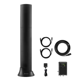 Airbuff 616361914674 Antop Hd Smart Bar At-500sbs-black Hdtv And Fm Amplified Antenna