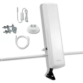At-402bv Airbuff 616361917316 Outdoor Hdtv Antenna - Antop Flat-panel Smartpass Amplified Indoor T