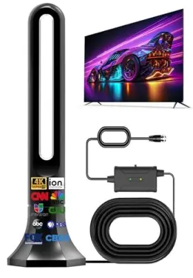 Tx01803 Airdoux 2025 Tv Antenna For Smart And Old Tvs Upgraded Full 360 Signal Recep