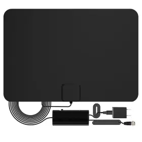 Airlegant 616361914957 Tv Antenna Indoor - Long Range For Local Channels Hdtv Supports 4k
