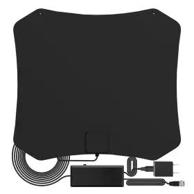 Airlegant 616361917514 Indoor Tv Antenna With Amplifier - Supports 4k 8k 1080p Hdtv For Smart L