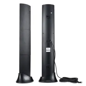 At-500sbs Airlegant 616361919556 Indoor Tv Antenna - Black Hd Smart Bar Amplified Hdtv Fm Wi #2