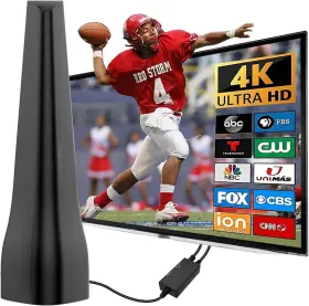 Aleaty 631835571986 Tv Antenna Indoor For Smart Lo