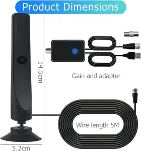 Aleaty 903742710111 Tv Antenna Indoor For Smart Lo #2