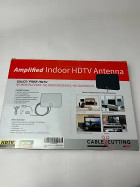 6-501na001 Amplifield Amplified Indoor Hdtv Antenna 150 Mile Range 4k Hd Digital Tv Signal Booster