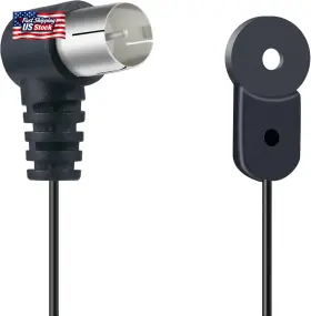 Ancable Electronic 726084483484 Fm Antenna For Stereo Receiver Indoor Radio 75 Ohm Unbal F Type Male