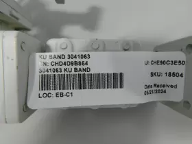611678316 Andrew Channel Master Skyware Global Raven Ku Band Offset Antenna Feed Horn Without Mt Tx Rx Reject Filter 2.4 3.7m #3