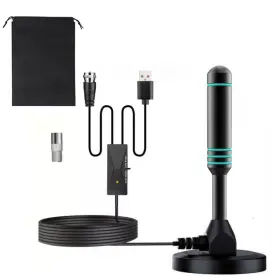 Antan 093337538902 Tv Antenna For Smart - Digital With Amplifier 360 Reception Si