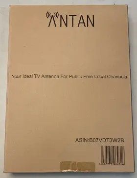Dvb-t9033j Antan New Indoor Amplified Hd Tv Antenna Up To 45 65 Mile Range Support 8k 4k A4 #2
