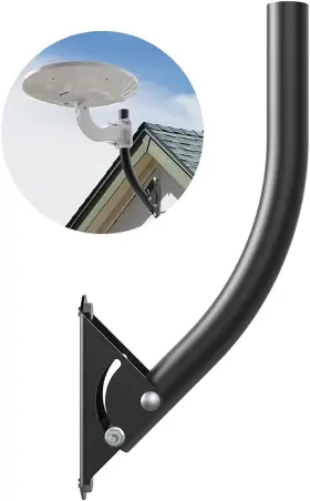 7545860320 Antenna Inc Adjustable Attic Mount - Outdoor Tv Mounting Pole Universal Moun