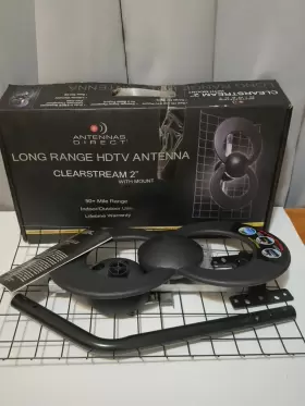 Antennas Direct 853748001378 Clearstream 2 Tm Complete Hdtv Antenna Pure