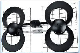 Antennas Direct B001brxw74 Clearstream 4v 4k 8k Uhd Tv Antenna With 20-inch Mast 70 Mile Range Connection