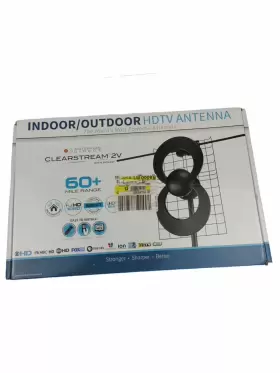 C2v-j3 Antennas Direct C2vj3 Clearstream 2v Long Range Hdtv Antenna With Mount