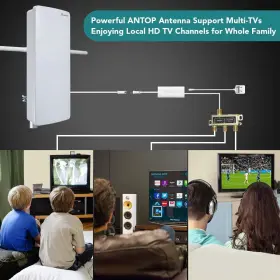 At-400bv Antop 615116694564 Big Boy Outdoor Indoor Hdtv Antenna With Vhf Enhancer Rods Digital A #3