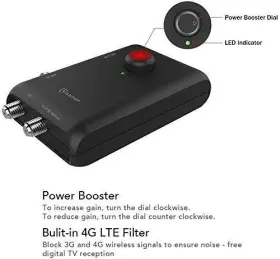 Antop 655100012790 Hd Smart Boost Antenna Amplifier Tv Signal Booster Hdtv Bo #3
