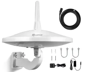 At-415b Antop 682604900421 Upgraded Version - 720 Ufo Dual Omni-directional Outdoor Hdtv Antenn