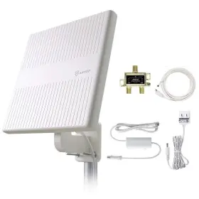 Antop 713091930445 Antenna Omnidirectional Outdoor Tv With 2-way Splitter 360 Receptio