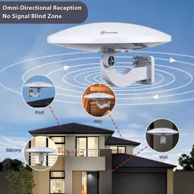 Pl-414bg Antop 713091930537 Hdtv Antenna Ufo 360 Omni-directional Reception With Smartpass Ampl #2