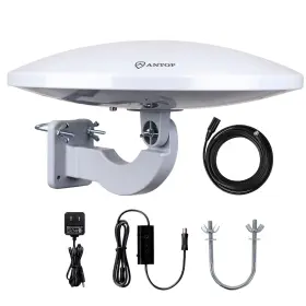 Pl-414bg Antop 713091930537 Hdtv Antenna Ufo 360 Omni-directional Reception With Smartpass Ampl
