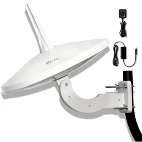 Antop 790404998033 Ufo 720 Dual-omni-directional Outdoor Hdtv Antenna Exclusive Smartpass Am