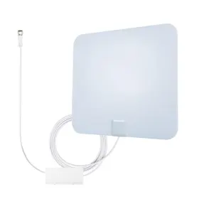 Antop At-125b New Indoor Paper Thin Flat Amplified Hdtv Tv Antenna 55 Miles 4g Filter