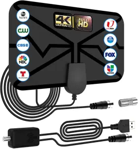 Aas0112 Aosuodi Digital Tv Antenna 2023 Newest Portable Hd Indoor Support 4k 1080p For All Old
