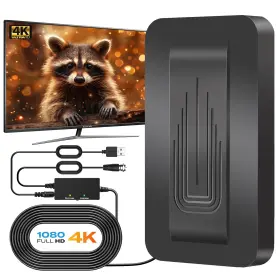 Aq-34 Aquario Tv Antenna Indoor 2025 Digital Hd For Local Channels 1800 Miles