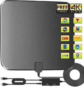 Arrasolt Melas 732404365316 2024 Upgraded Tv Antenna For Smart Up To 350 Miles-antenna Digital Hd