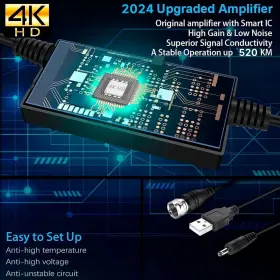 Sw013-hd002 Arrasolt Melas 2024 Upgraded Tv Antenna For Smart Up To 520 Miles Digital Indoo #2