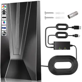 Tvtx-01 Arxeel 2025 Tv Antenna For Smart 1800 Miles Range Reception Hd Digital I