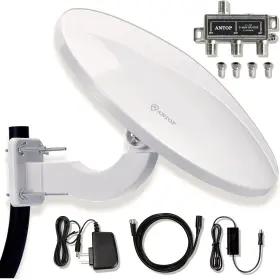 Atnenna Inc 705354010247 Tv Antenna For Local Channels Outdoor Hdtv Digital Smart Omni D