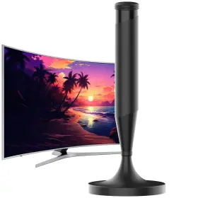 A2006-us Atomdream Tech Indoor Digital Tv Antenna Quick Installation Extended Range Reception For