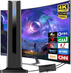At011 Atvfuture Digital Antenna For Smart Tv Indoor 2025 Hd Antennas With 3m-stick Base 360 &l