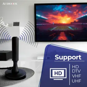 Ant-300 Audiobox 850006218431 Antenna Crystal-clear Hdtv Powerful - Supports Hd/dtv/vhf/u #2