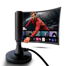 Ant-300 Audiobox 850006218431 Antenna Crystal-clear Hdtv Powerful - Supports Hd/dtv/vhf/u