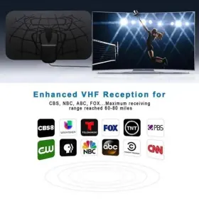 Auterco 796788238772 2024 Hd Digital Tv Antenna Indoor 350 Miles Long Range Amplifier #3