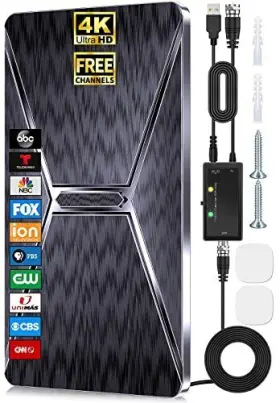 Axevoi 732404341761 2024 Tv Antenna Indoor Smart