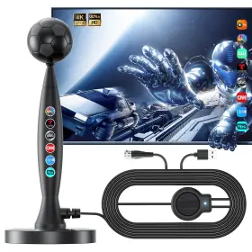Bahouloer 607612870184 2026 Tv Antenna For Smart Digital Hd Indoor With Signal Amplif