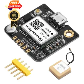 Neo-6m Beffkkip 001gps Gps Module Receiver Navigation Satellite Positioning Black 1pcs