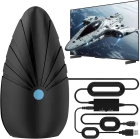 Beimqn Tx-002 2026 Indoor Tv Antenna For Smart And Old Tvs 6000 Miles Range Strongest Digit