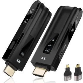 Chd04 Beyn Wireless Hdmi Transmitter And Receiver 2025 Upgraded Led Display 4k Decode